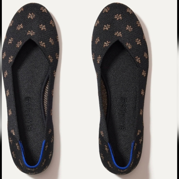 Rothy’s The Point Daisy Sparkle Sz 7 Comfortable - Picture 8 of 10